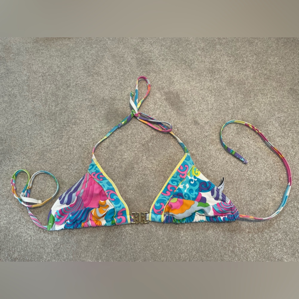 Trina Turk Kaleidoscope Bikini Top XS
